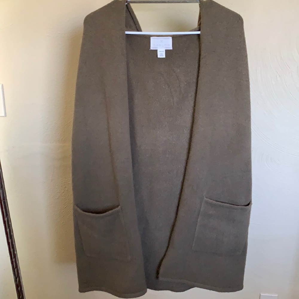 Calson OS Brown cardigan